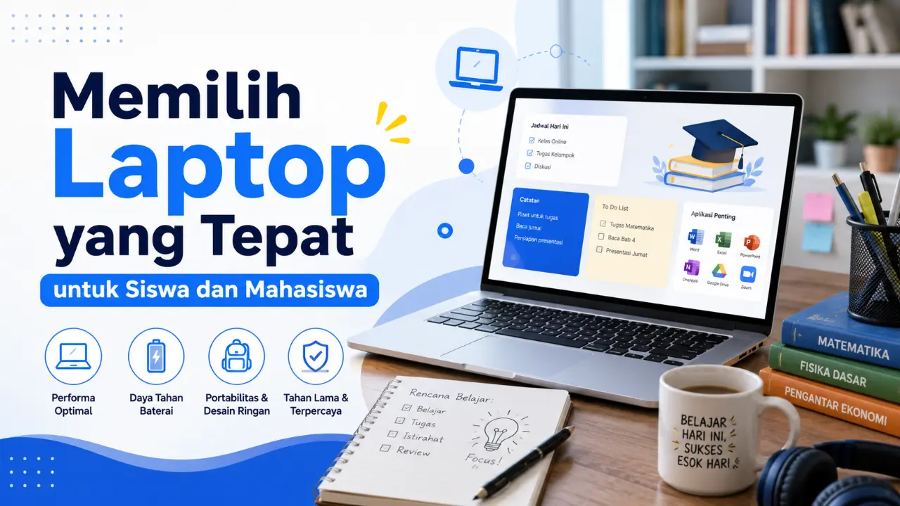 Memilih Laptop yang Tepat untuk Siswa dan Mahasiswa
